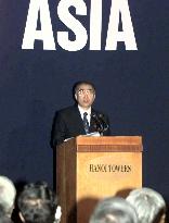 Obuchi makes speech on Japan's relations with ASEAN